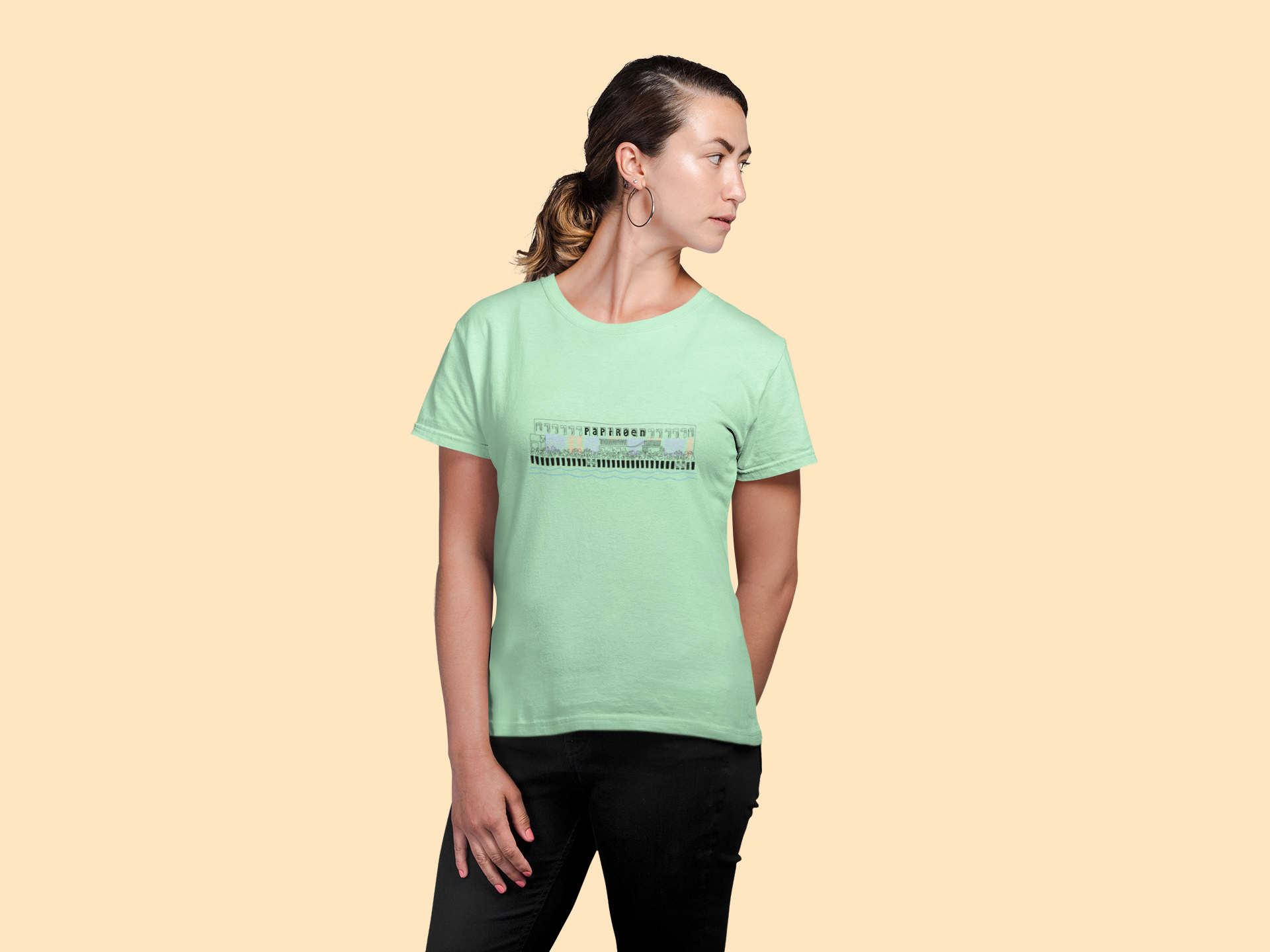 Papirøen - Boyfriend Tee