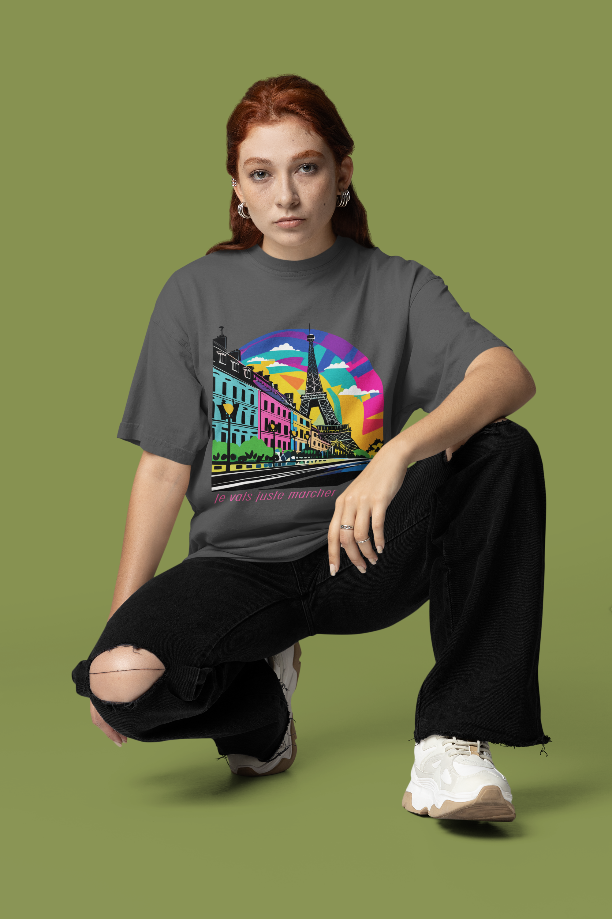 Juste Marcher - Graphic Tee